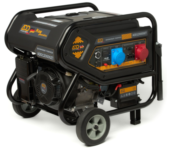 Характеристики Электростанция бензиновая ADD Power ADD12000G